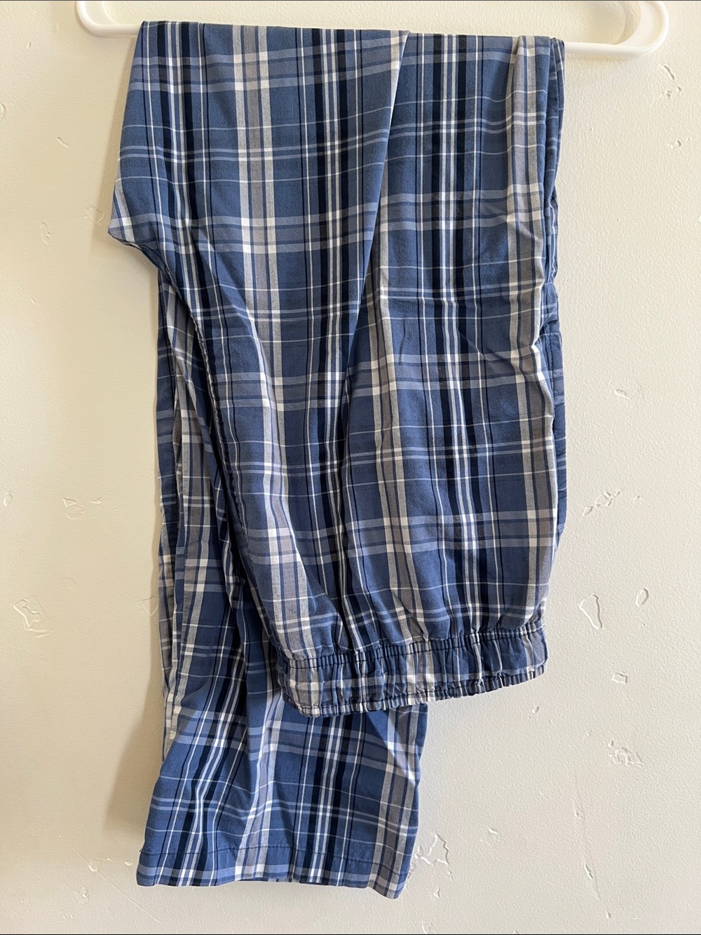 Blue Plaid Lounge Pants